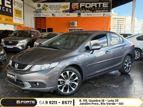 HONDA CIVIC 2.0 LXR 16V FLEX 4P AUTOMÁTICO